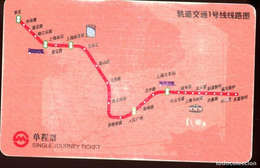 Sammeln von Fahrkarten: TARJETA TRANSPORTE DE PLASTICO DE SINGAPUR // S41
