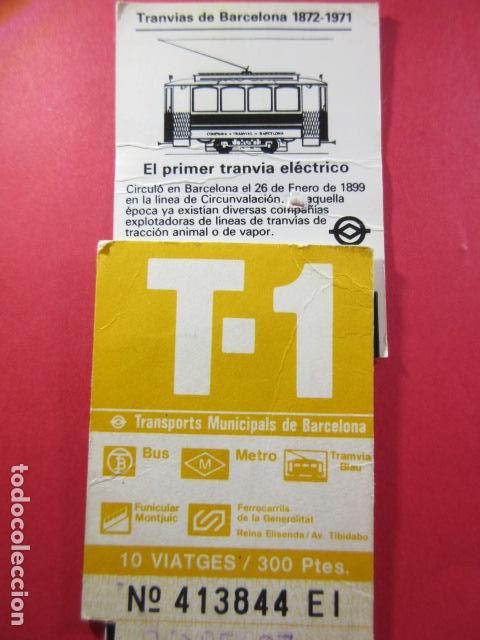 Collectables Transport Tickets: Ref: COL_RESISTIVA - COL_RES_T1 - 1985 - NARANJA - 300 PESETAS - 10 VIAJE