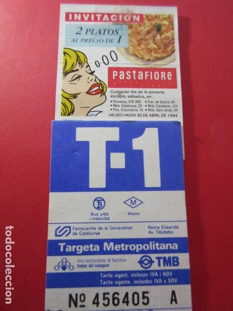 Colecionismos Bilhetes de Transporte: TARJETA RESISTIVA - Ref: COL_RESISTIVA - COL_RES_T1 - 1994 - AZUL - SIN PRECIO - TARIFA VIGENTE