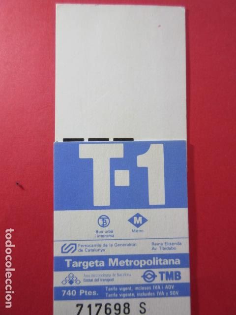 Colecionismos Bilhetes de Transporte: TARJETA RESISTIVA - Ref: COL_RESISTIVA - COL_RES_T1 - 1997 - AZUL - 740 PESETAS - CALMELL
