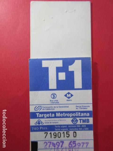 Colecionismos Bilhetes de Transporte: TARJETA RESISTIVA - Ref: COL_RESISTIVA - COL_RES_T1 - 1997 - AZUL - 740 PESETAS - NEBOT
