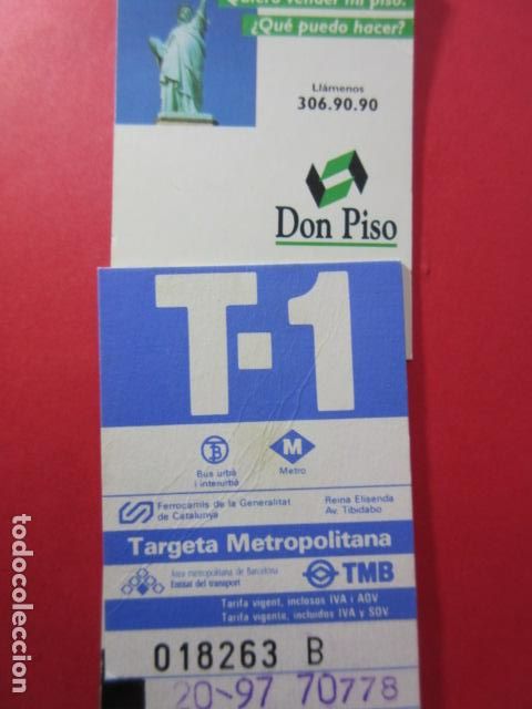 Colecionismos Bilhetes de Transporte: TARJETA RESISTIVA - Ref: COL_RESISTIVA - COL_RES_T1 - 1997 - AZUL - SIN PRECIO - TAR.VIG - CALMELL