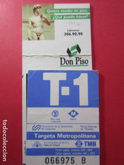 Colecionismos Bilhetes de Transporte: TARJETA RESISTIVA - Ref: COL_RESISTIVA - COL_RES_T1 - 1997 - AZUL - SIN PRECIO - TAR.VIG - CALMELL