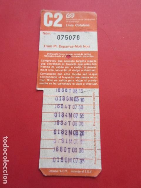 Collectables Transport Tickets: TARJETA RESISTIVA - Ref: COL_RESISTIVA - COL_RES_FGC - FERROCARRILES GENERALITAT VER FOTO TODAS DIFE