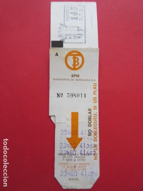 Sammeln von Fahrkarten: TARJETA RESISTIVA - Ref: COL_RESISTIVA - COL_RES_RR1 - LAS PRIMERAS DE BARCELONA CON SUS RAREZA VER