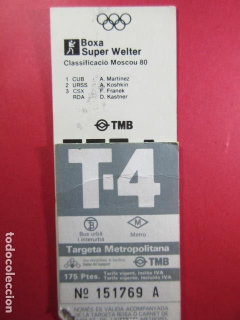 Collectables Transport Tickets: TARJETA RESISTIVA - Ref: COL_RESISTIVA - COL_RES_T4 - 1989 - GRIS - 175 PESETAS