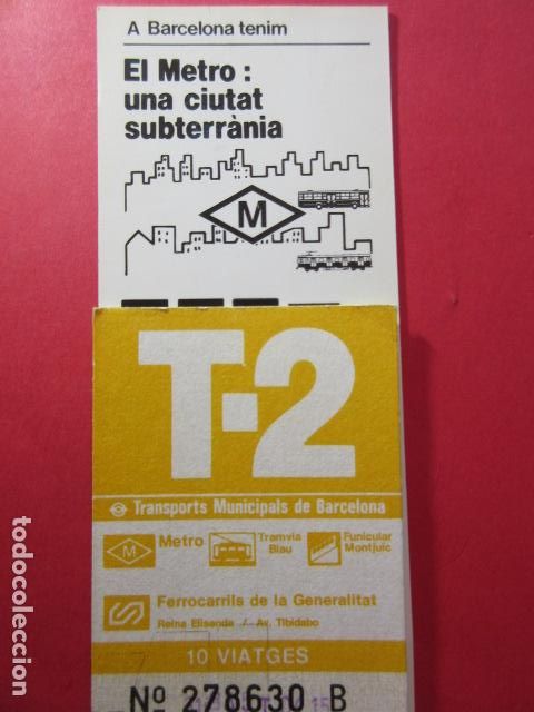 Colecionismos Bilhetes de Transporte: TARJETA RESISTIVA - Ref: COL_RESISTIVA - COL_RES_T2 - 1985/86 - AMARILLA - SIN PRECIO - 10 VIAJES