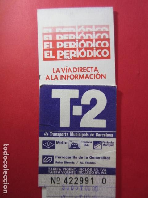 Collectionnisme Billets de transport: TARJETA RESISTIVA - Ref: COL_RESISTIVA - COL_RES_T2 - 1986/87 - VIOLETA - SIN PRECIO - TARIFA VIGEN