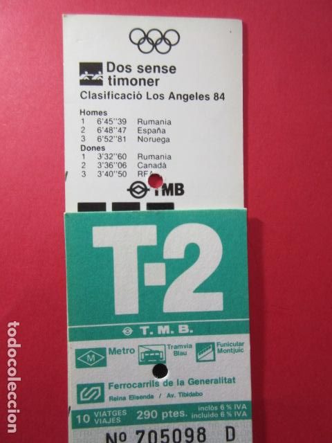 Collectionnisme Billets de transport: TARJETA RESISTIVA - Ref: COL_RESISTIVA - COL_RES_T2 - 1987/88 - VERDE - 290 PESETAS TMB - 10 VIAJES