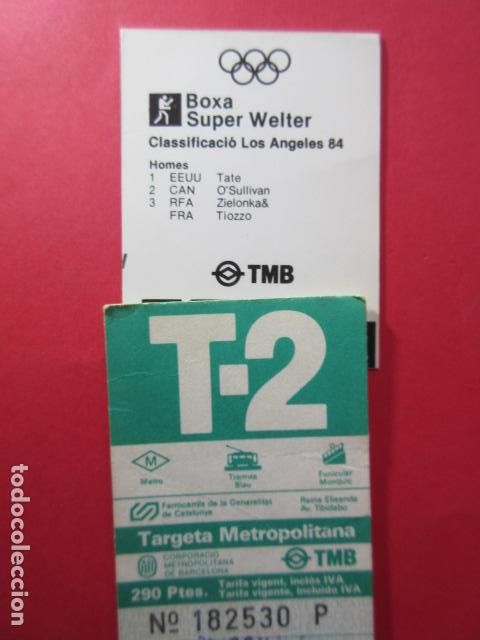 Collectionnisme Billets de transport: TARJETA RESISTIVA - Ref: COL_RESISTIVA - COL_RES_T2 - 1987/88 - VERDE - 290 PSESTAS TMB -
