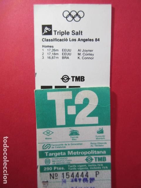 Collectionnisme Billets de transport: TARJETA RESISTIVA - Ref: COL_RESISTIVA - COL_RES_T2 - 1987/88 - VERDE - 290 PSESTAS TMB -