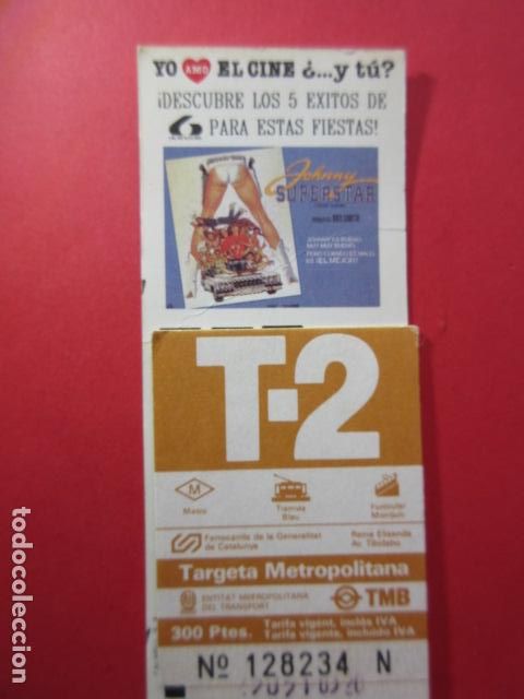 Collectionnisme Billets de transport: TARJETA RESISTIVA - Ref: COL_RESISTIVA - COL_RES_T2 - 1988/89 - MARRON - 300 PSESTAS -