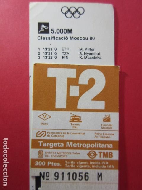 Collectionnisme Billets de transport: TARJETA RESISTIVA - Ref: COL_RESISTIVA - COL_RES_T2 - 1988/89 - MARRON - 300 PSESTAS -