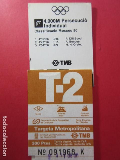 Collectionnisme Billets de transport: TARJETA RESISTIVA - Ref: COL_RESISTIVA - COL_RES_T2 - 1988/89 - MARRON - 300 PSESTAS -