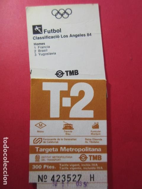 Collectionnisme Billets de transport: TARJETA RESISTIVA - Ref: COL_RESISTIVA - COL_RES_T2 - 1988/89 - MARRON - 300 PSESTAS -