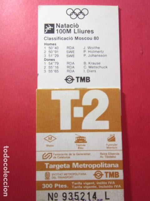 Colecionismos Bilhetes de Transporte: TARJETA RESISTIVA - Ref: COL_RESISTIVA - COL_RES_T2 - 1988/89 - MARRON - 300 PSESTAS -