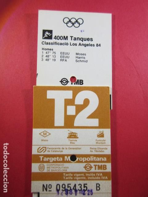 Colecionismos Bilhetes de Transporte: TARJETA RESISTIVA - Ref: COL_RESISTIVA - COL_RES_T2 - 1988/89 - MARRON - 300 PSESTAS -