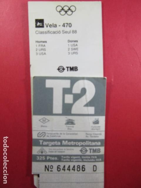 Colecionismos Bilhetes de Transporte: TARJETA RESISTIVA - Ref: COL_RESISTIVA - COL_RES_T2 - 1989/90 - GRIS - 325 PESETAS