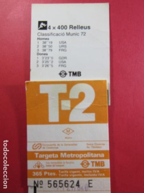 Colecionismos Bilhetes de Transporte: TARJETA RESISTIVA - Ref: COL_RESISTIVA - COL_RES_T2 - 1990/91 - NARANJA - 365 PESETAS