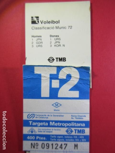 Coleccionismo billetes de transporte: TARJETA RESISTIVA - Ref: COL_RESISTIVA - COL_RES_T2 - 1991/92 - AZUL - 400 PESETAS