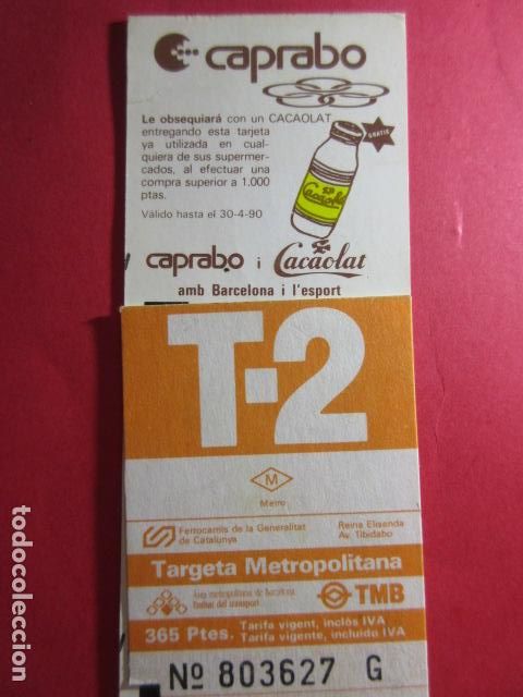 Collectables Transport Tickets: TARJETA RESISTIVA - Ref: COL_RESISTIVA - COL_RES_T2 - 1990/91 - NARANJA - 365 PESETAS