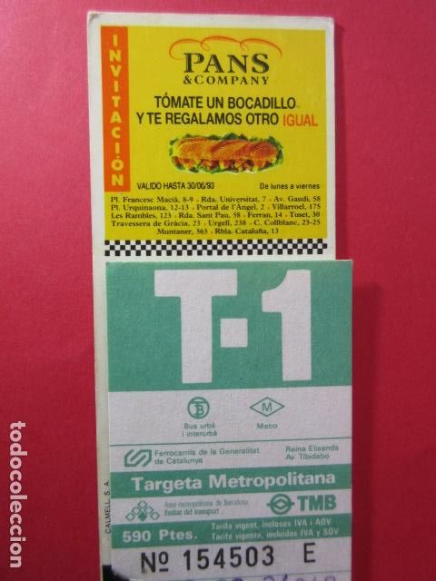 Collectables Transport Tickets: TARJETA RESISTIVA - Ref: COL_RESISTIVA - COL_RES_T1 - 1993 - VERDE - 590 PESETAS