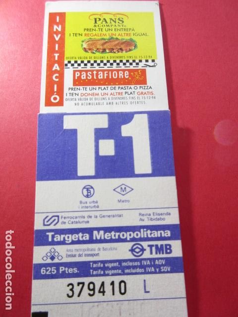 Collectables Transport Tickets: TARJETA RESISTIVA - Ref: COL_RESISTIVA - COL_RES_T1 - 1994 - AZUL - 625 PESETAS - LETRA SERIE AZUL