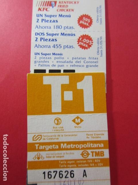 Collectables Transport Tickets: TARJETA RESISTIVA - Ref: COL_RESISTIVA - COL_RES_T1 - 1996 - NARANJA - SIN PRECIO - TARIFA VIGENTE