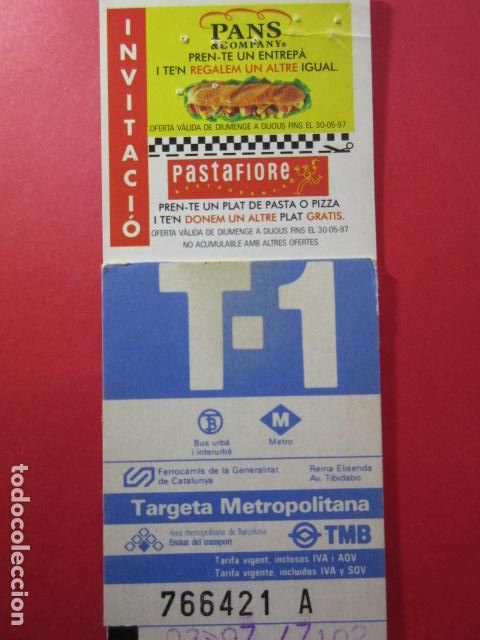 Collectables Transport Tickets: TARJETA RESISTIVA - Ref: COL_RESISTIVA - COL_RES_T1 - 1997 - AZUL - SIN PRECIO - TAR.VIG - CALMELL