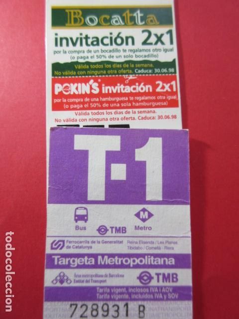Collectables Transport Tickets: TARJETA RESISTIVA - Ref: COL_RESISTIVA - COL_RES_T1 - 1998 - VIOLETA - 775 PESETAS - NEBOT