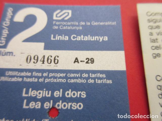 Collectables Transport Tickets: TARJETA RESISTIVA - Ref: COL_RESISTIVA - COL_RES_FGC - FERROCARRILES GENERALITAT VER FOTO TODAS DIFE