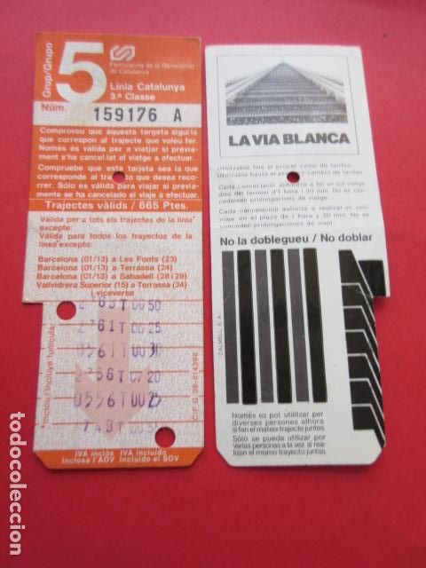 Collectables Transport Tickets: TARJETA RESISTIVA - Ref: COL_RESISTIVA - COL_RES_FGC - FERROCARRILES GENERALITAT VER FOTO TODAS DIFE