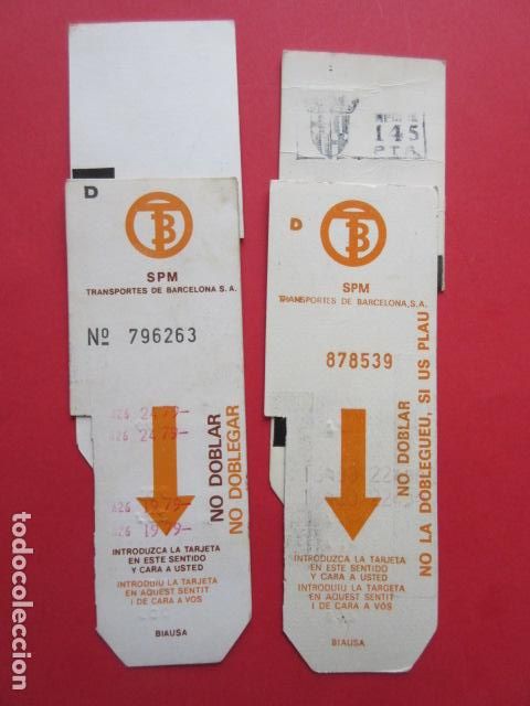Sammeln von Fahrkarten: TARJETA RESISTIVA - Ref: COL_RESISTIVA - COL_RES_RR1 - LAS PRIMERAS DE BARCELONA CON SUS RAREZA VER