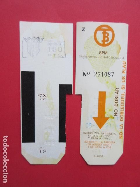 Sammeln von Fahrkarten: TARJETA RESISTIVA - Ref: COL_RESISTIVA - COL_RES_RR1 - LAS PRIMERAS DE BARCELONA CON SUS RAREZA VER