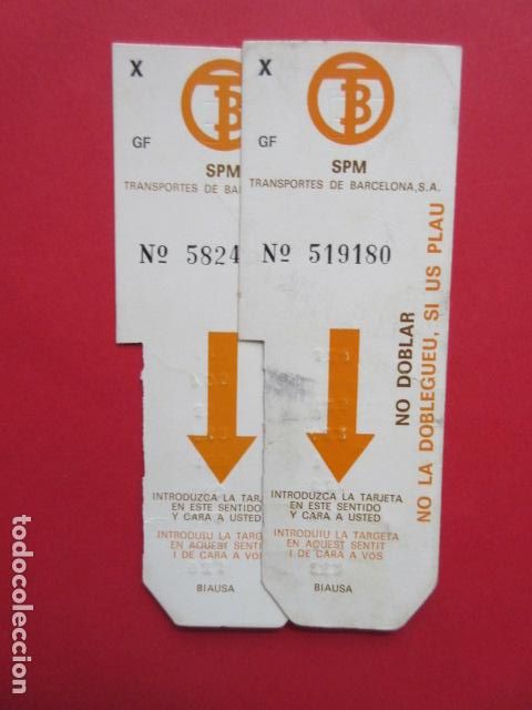 Sammeln von Fahrkarten: TARJETA RESISTIVA - Ref: COL_RESISTIVA - COL_RES_RR1 - LAS PRIMERAS DE BARCELONA CON SUS RAREZA VER