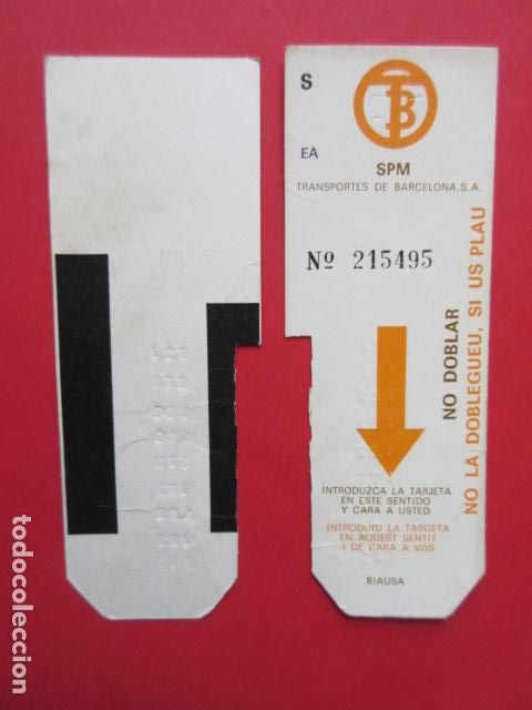 Sammeln von Fahrkarten: TARJETA RESISTIVA - Ref: COL_RESISTIVA - COL_RES_RR1 - LAS PRIMERAS DE BARCELONA CON SUS RAREZA VER