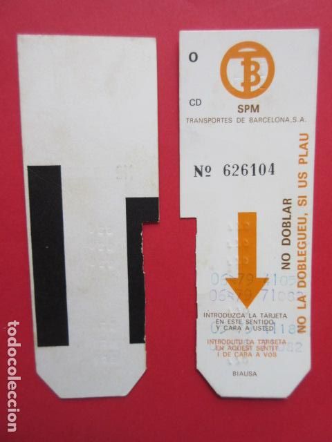Sammeln von Fahrkarten: TARJETA RESISTIVA - Ref: COL_RESISTIVA - COL_RES_RR1 - LAS PRIMERAS DE BARCELONA CON SUS RAREZA VER