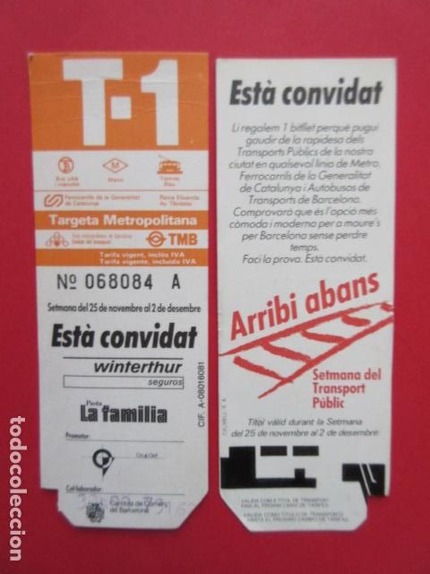 Sammeln von Fahrkarten: TARJETA RESISTIVA - Ref: COL_RESISTIVA - COL_RES_RR1 - 1 TARJETAS PUBLICITARIA VER FOTOS