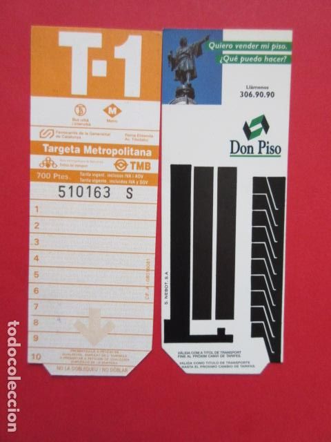 Sammeln von Fahrkarten: TARJETA RESISTIVA - Ref: COL_RESISTIVA - COL_RES_RR - 1 TARJETA //OJO SIN USAR// VER FOTOS