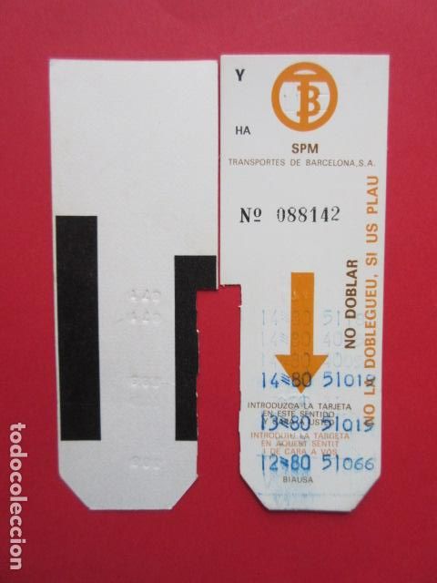Sammeln von Fahrkarten: TARJETA RESISTIVA - Ref: COL_RESISTIVA - COL_RES_RR1 - LAS PRIMERAS DE BARCELONA CON SUS RAREZA VER