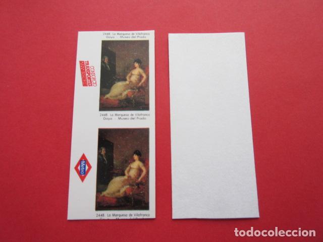 Collectables Transport Tickets: 1 BILLETE METRO DE MADRID GOYA SIN USAR NO PASADO POR LAS MAQUINAS PARA IMPRESION