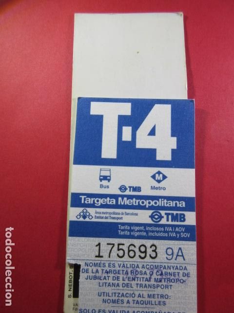 Collectionnisme Billets de transport: TARJETA RESISTIVA - Ref: COL_RESISTIVA - COL_RES_T4 - 1999 - AZUL - SIN PRECIO - TAR.VIG. NEBOT