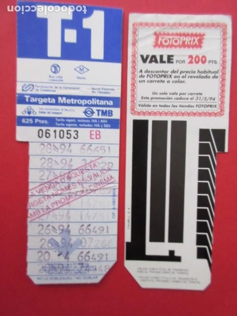 Sammeln von Fahrkarten: TARJETA RESISTIVA - Ref: COL_RESISTIVA - COL_RES_RR - 1 TARJETA PUBLICITARIA VER FOTOS