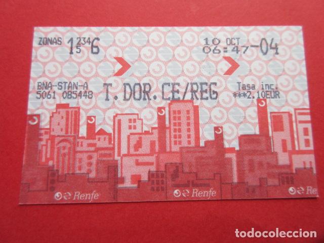 Colecionismos Bilhetes de Transporte: TARJETA RENFE - Ref: COL_RENFE_CERCANIAS - BARCELONA BNA STAN - A - T.DOR. CE/REG