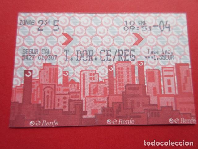 Colecionismos Bilhetes de Transporte: TARJETA RENFE - Ref: COL_RENFE_CERCANIAS - SEGUR CALAFELL - T. DOR.CE/REG