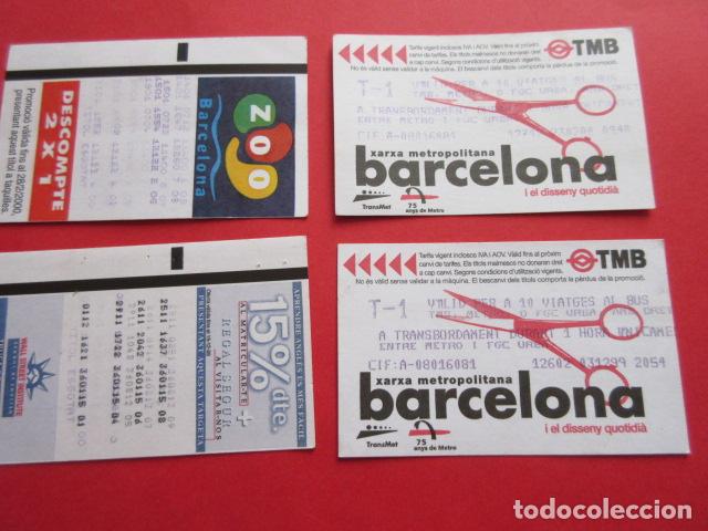 Colecionismos Bilhetes de Transporte: ref: DISCOT_01 - 2 TARJETA - COLECCI&Oacute;N MAGNETICA DISE&Ntilde;O COTIDIANO BARCELONA - LEER INTERIOR