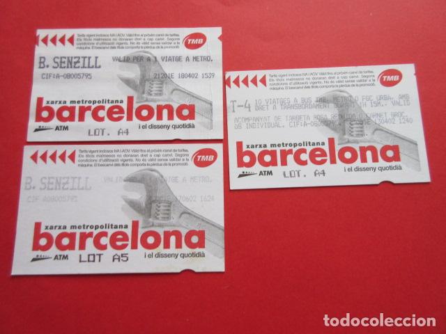 Colecionismos Bilhetes de Transporte: ref: DISCOT_01 - 3 TARJETA - COLECCI&Oacute;N MAGNETICA DISE&Ntilde;O COTIDIANO BARCELONA - LEER INTERIOR