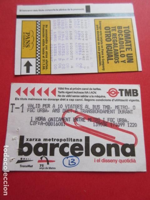 Colecionismos Bilhetes de Transporte: ref: DISCOT_01 - 1 TARJETA - COLECCI&Oacute;N MAGNETICA DISE&Ntilde;O COTIDIANO BARCELONA - LEER INTERIOR