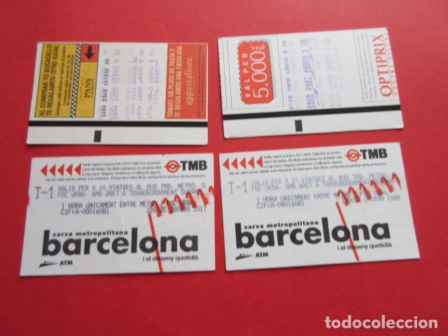 Colecionismos Bilhetes de Transporte: ref: DISCOT_01 - 2 TARJETA - COLECCI&Oacute;N MAGNETICA DISE&Ntilde;O COTIDIANO BARCELONA - LEER INTERIOR