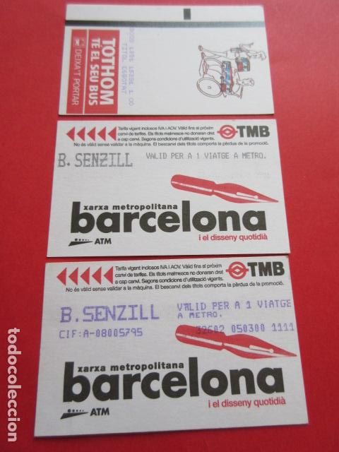 Collectionnisme Billets de transport: ref: DISCOT_01 - 2 TARJETA - COLECCI&Oacute;N MAGNETICA DISE&Ntilde;O COTIDIANO BARCELONA - LEER INTERIOR